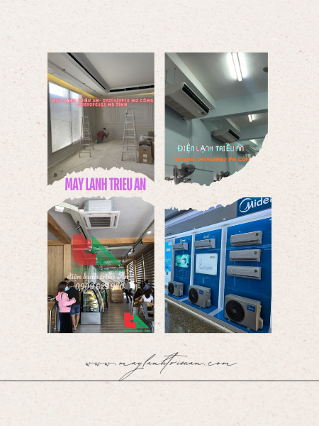 Thi công máy lạnh áp trần Daikin giá sỉ 