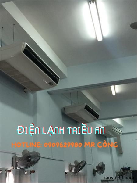 Thi công máy lạnh áp trần Daikin giá sỉ 